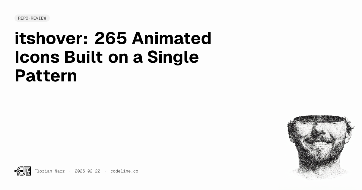 itshover: 265 Animated Icons Built on a Single Pattern | Florian Narr